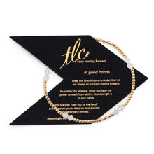 Load image into Gallery viewer, Made to Shine - Crystal & 2mm Gold Filled Stretch Bracelet