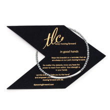 Load image into Gallery viewer, Simply Shine - 2mm Silver Hematite & Sterling Silver Bar Stretch Bracelet