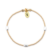 Load image into Gallery viewer, Delicate Strength - 2mm Gold Filled Resilience Bracelet