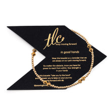 Load image into Gallery viewer, Made to Shine - Gold Crystal & 2mm Gold Filled Stretch Bracelet