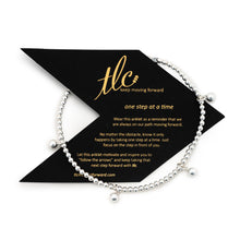 Load image into Gallery viewer, Bead Bliss - Sterling Silver Charmed Anklet