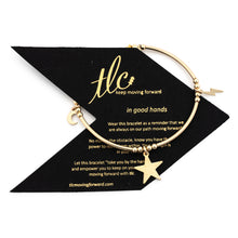 Load image into Gallery viewer, Celestial - Gold Filled Charmed Stretch Bangle