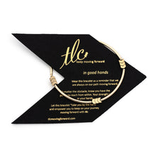 Load image into Gallery viewer, Chevron Chic - Gold Filled Stretch Bangle