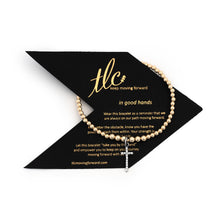 Load image into Gallery viewer, Sparkled Cross Charm Bracelet - Gold Filled