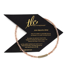 Load image into Gallery viewer, Peach Moonstone Classic Anklet