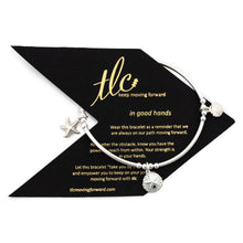 Load image into Gallery viewer, Seaside - Sterling Silver Charmed Stretch Bangle