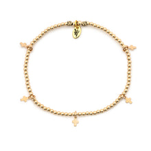 Load image into Gallery viewer, Simply Blessed - Gold Filled Charmed Anklet