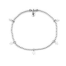 Load image into Gallery viewer, Simply Blessed - Sterling Silver Charmed Anklet