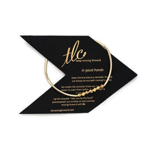 Load image into Gallery viewer, Born to Sparkle - Gold Crystal & Gold Filled Stretch Bangle