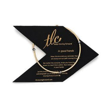 Load image into Gallery viewer, Sweet & Lovely - Midnight Crystal & Gold Filled Stretch Bangle