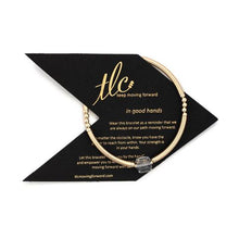 Load image into Gallery viewer, Treasure - Crystal Cube & Gold Filled Stretch Bangle