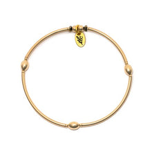 Load image into Gallery viewer, Sleek Elegance - Gold Filled Stretch Bangle