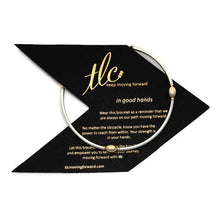 Load image into Gallery viewer, Sleek Elegance - Mixed Metal Stretch Bangle