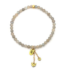 Load image into Gallery viewer, Labradorite Stretch Bracelet