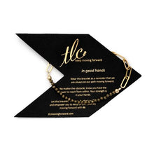 Load image into Gallery viewer, Dainty Pyrite & Gold Linked Chain Bracelet