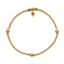 Load image into Gallery viewer, You Are Enough - Gold Filled Design Resilience Anklet