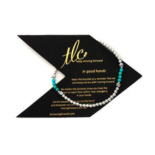 Load image into Gallery viewer, Radiate peace - Turquoise & Sterling Silver Resilience Bracelet