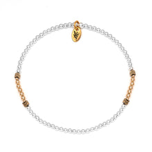 Load image into Gallery viewer, Fearless & Fabulous - Gold Filled & Sterling Silver Resilience Anklet