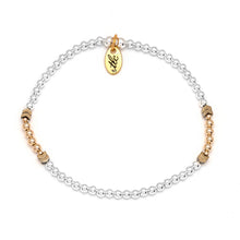 Load image into Gallery viewer, Fearless & Fabulous - Gold Filled & Sterling Silver Resilience Bracelet