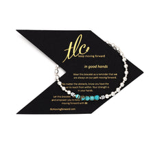 Load image into Gallery viewer, Find Serenity - Turquoise & Sterling Silver Resilience Bracelet