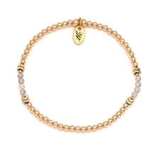 Load image into Gallery viewer, She is Unstoppable - Labradorite & Gold Filled Resilience Bracelet