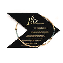 Load image into Gallery viewer, Stand Strong, Beautiful - Apatite & Gold Filled Resilience Anklet