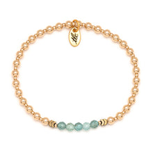 Load image into Gallery viewer, Stay Beautiful - Apatite & Gold Filled Resilience Bracelet