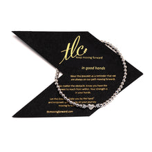 Load image into Gallery viewer, With All My Heart - Sterling Silver Resilience Bracelet