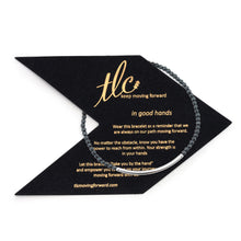 Load image into Gallery viewer, Simply Shine - 2mm Hematite &amp; Sterling Silver Bar Stretch Bracelet
