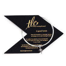 Load image into Gallery viewer, Starlight Glam - Sterling Silver Charmed Stretch Bangle
