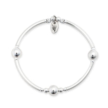 Load image into Gallery viewer, Silver Luster - Sterling Silver Stretch Bangle
