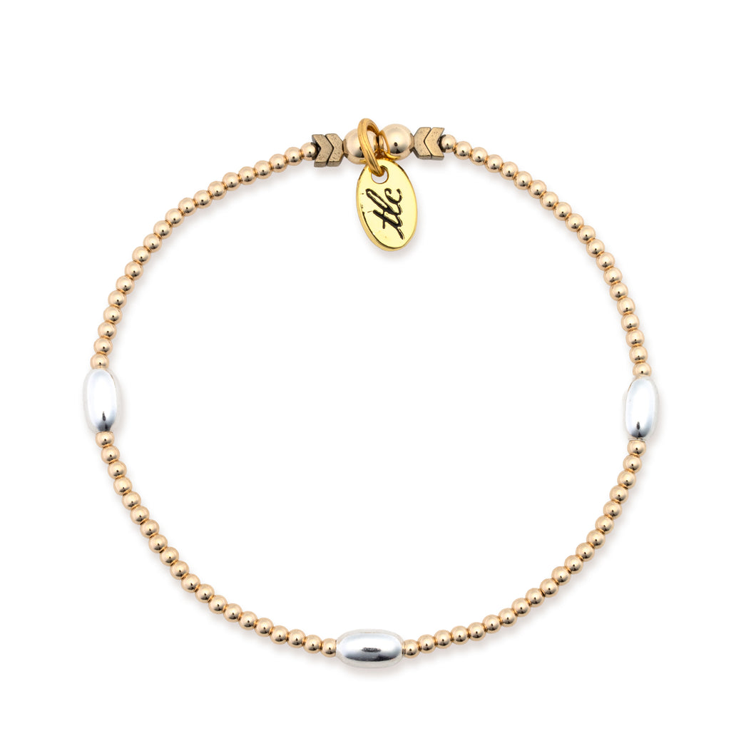 Delicate Strength - 2mm Gold Filled Resilience Bracelet