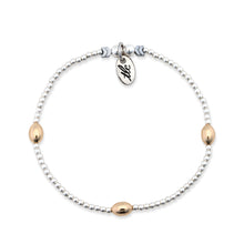 Load image into Gallery viewer, Delicate Strength - 2mm Sterling Silver Resilience Bracelet
