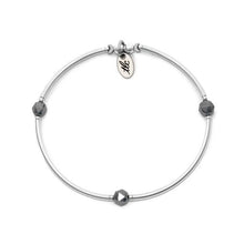 Load image into Gallery viewer, Terahertz Sterling Silver Stretch Bangle
