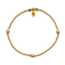 Load image into Gallery viewer, You Are Enough - Gold Filled Design Resilience Anklet
