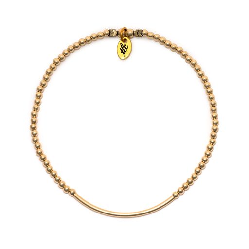 Beauty in Simplicity - Gold Filled Bar Resilience Anklet