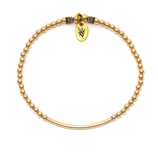 Beauty in Simplicity - Gold Filled Bar Resilience Bracelet