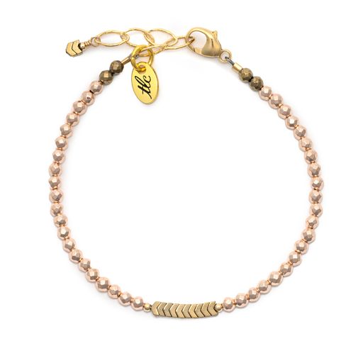 Rose Gold Hematite Classic Bracelet