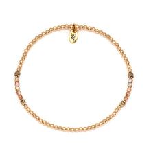 Load image into Gallery viewer, Choose to Shine - Czech Glass &amp; Gold Filled Resilience Anklet
