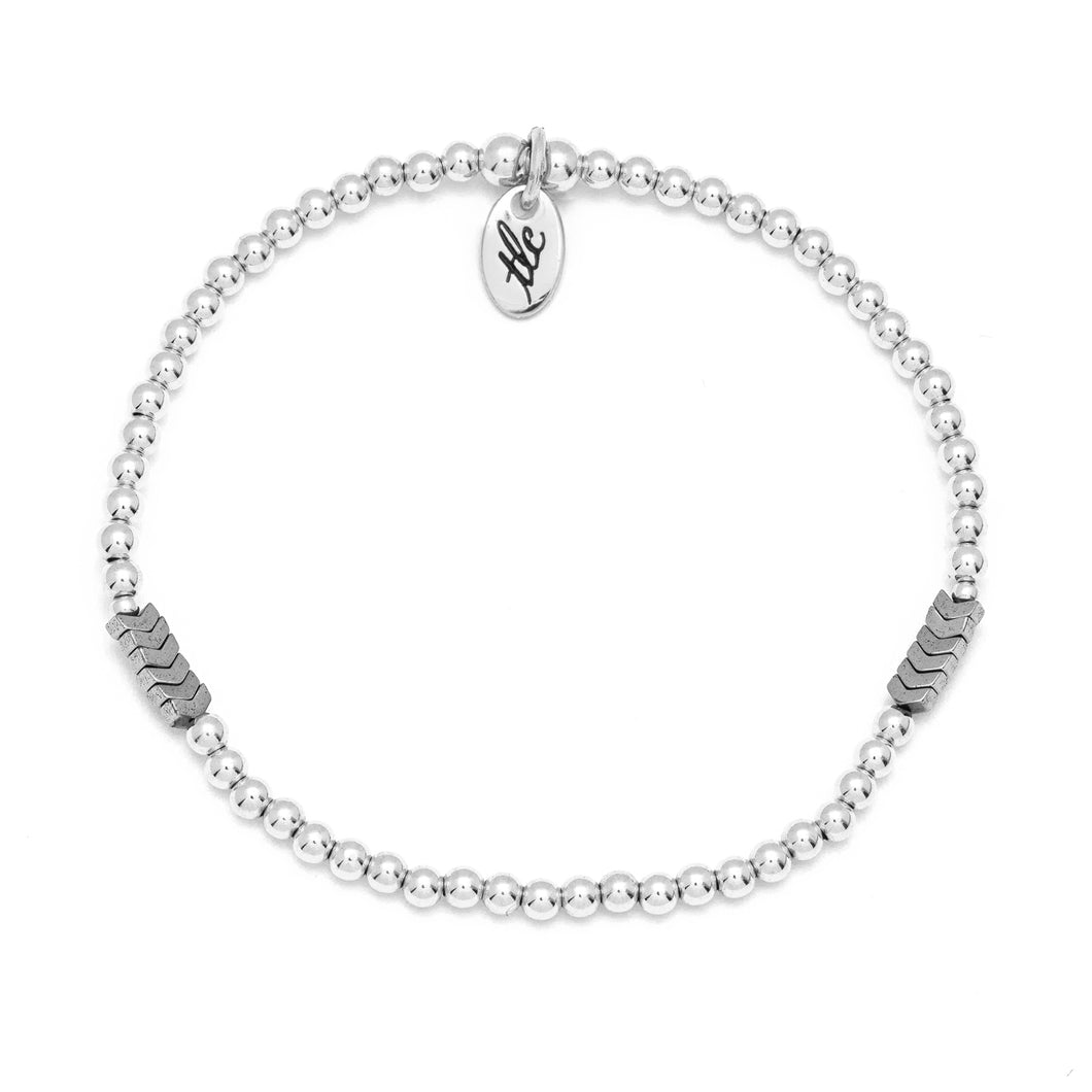 Dream Without Limits - Sterling Silver Resilience Bracelet