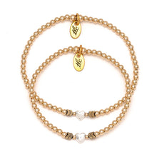 Load image into Gallery viewer, Heart to Heart - Gold Filled Resilience Bracelet Set
