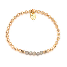 Load image into Gallery viewer, Own Your Magic - Labradorite &amp; Gold Filled Resilience Bracelet
