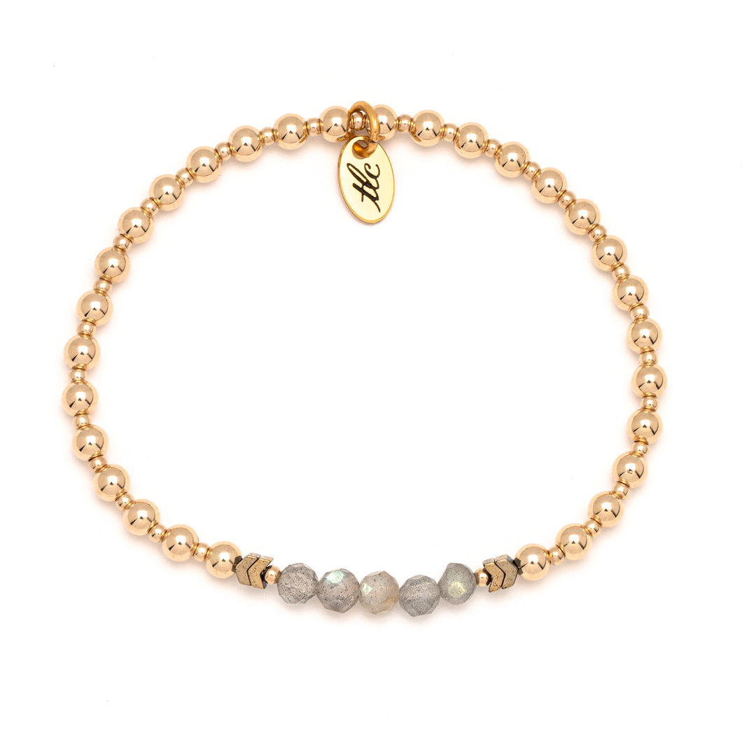 Own Your Magic - Labradorite & Gold Filled Resilience Bracelet