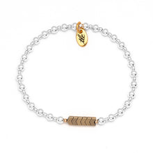 Load image into Gallery viewer, Trust the Journey - Sterling Silver Resilience Bracelet

