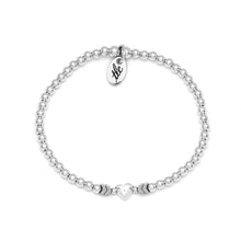 Load image into Gallery viewer, Heart to Heart - Sterling Silver Resilience Bracelet Set
