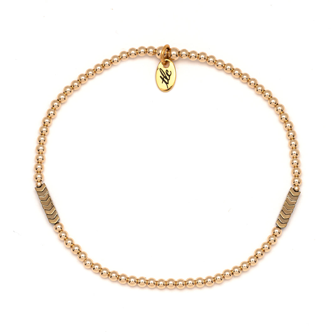 You Are Gold - Gold Filled Resilience Anklet